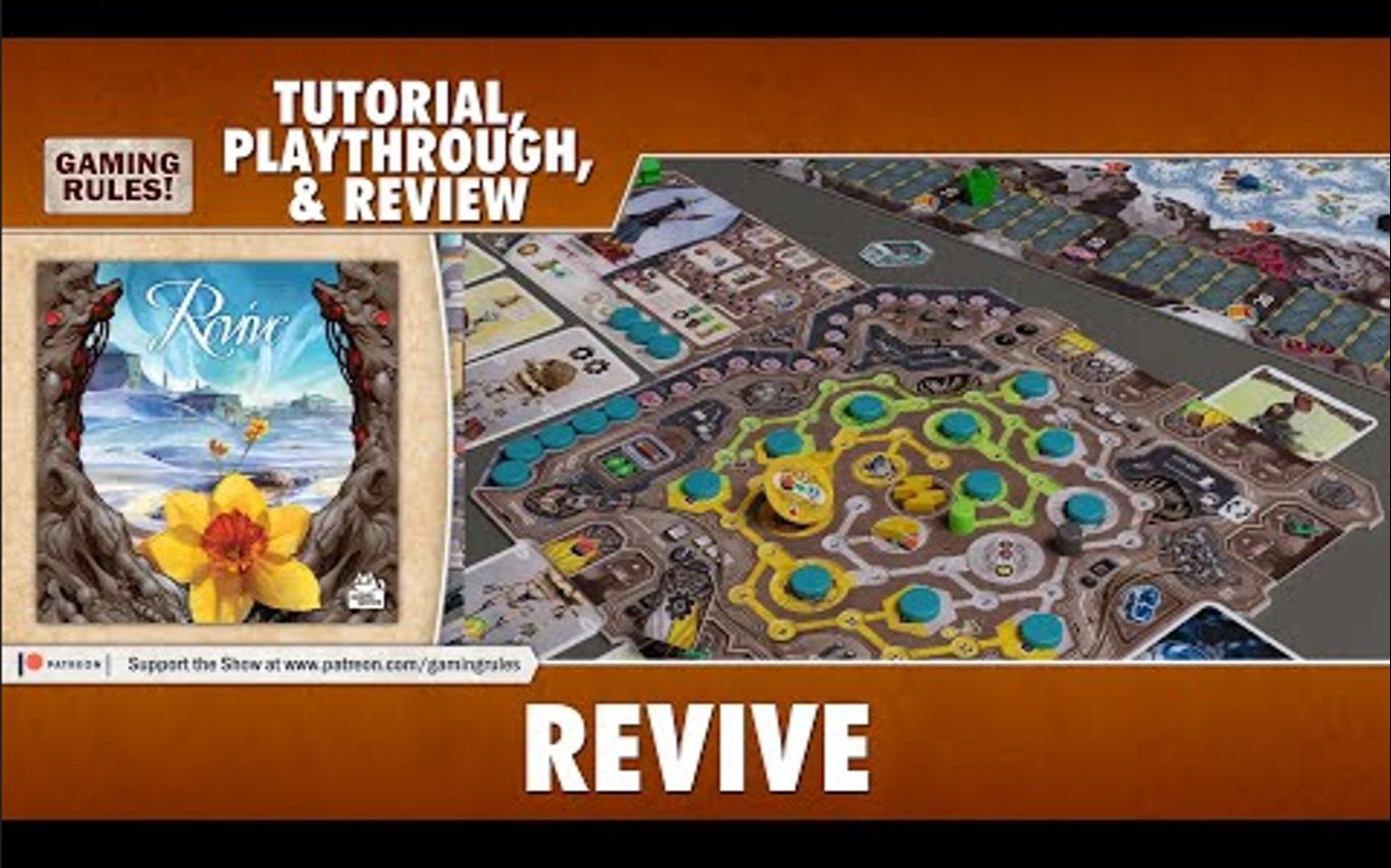 《Revive》(2022)四人局流程 Revive  Tutorial, Playthrough, and Review哔哩哔哩bilibili