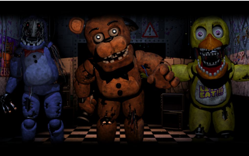 (55秒全程高能)fnaf 真的可怕吗?