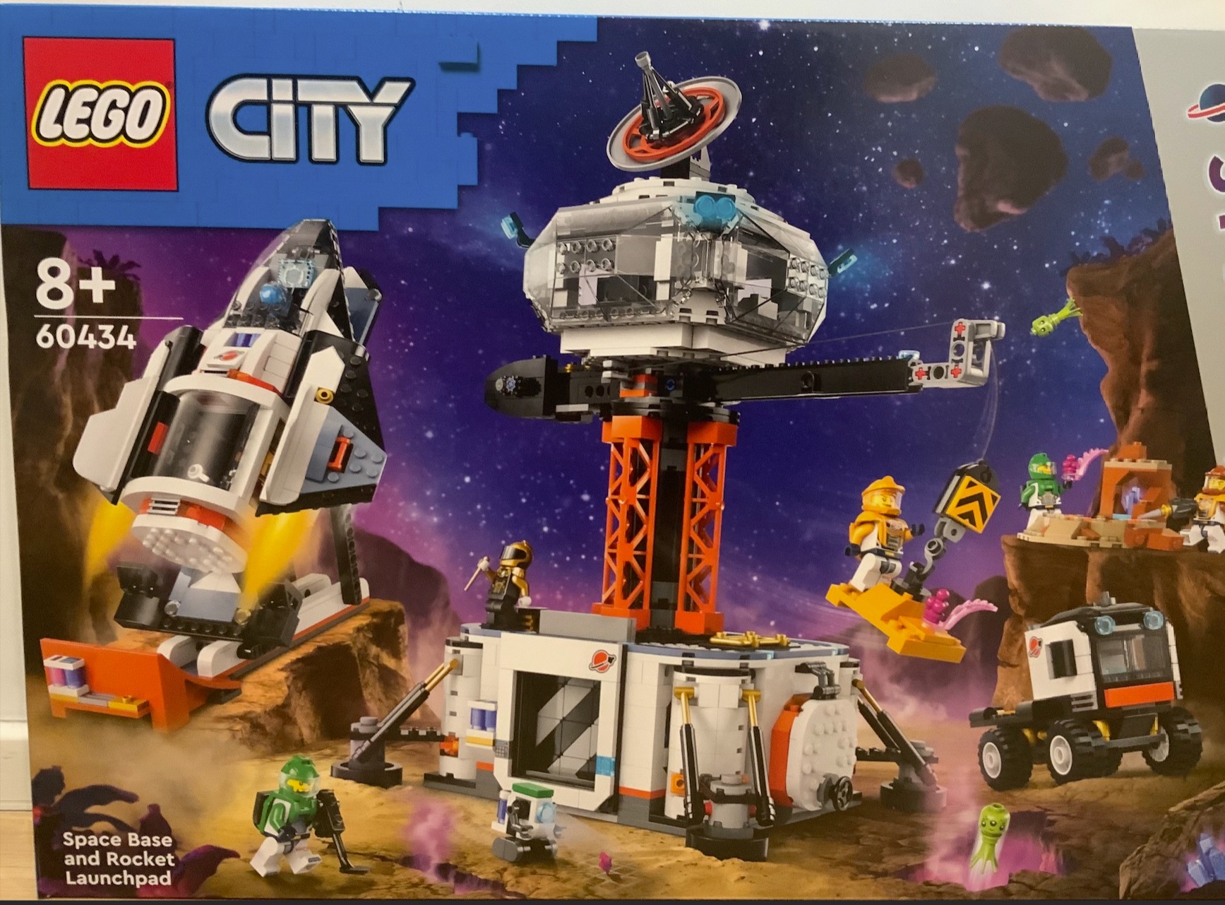 lego乐高 2024年新品 60434 太空火箭发射站 简单开箱视频
