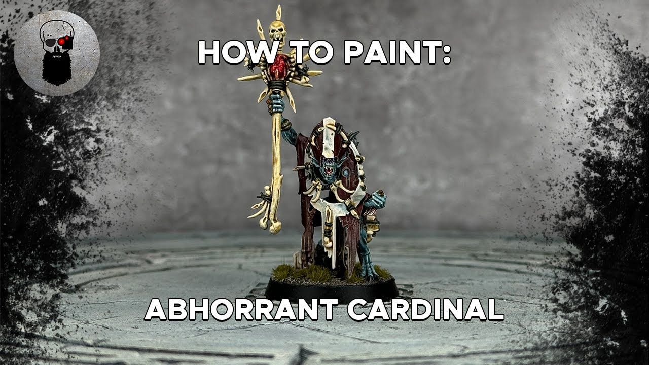 contrast  how to paint the abhorrant cardinal 鬼主大主教