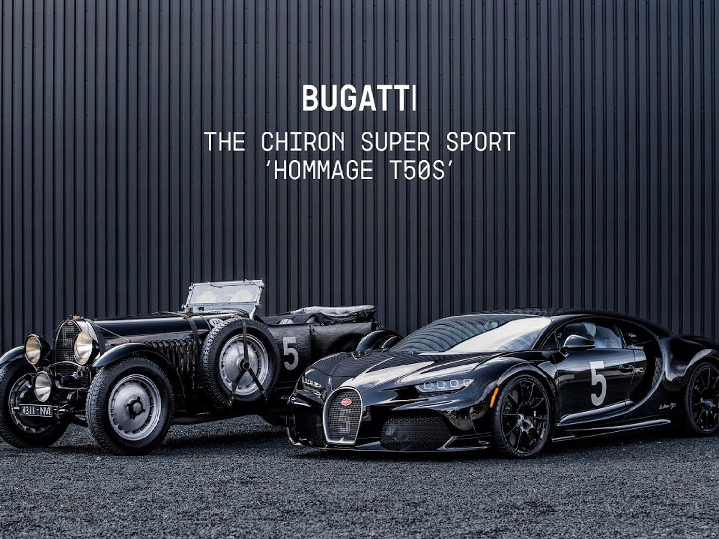 【4K鉴赏】BUGATTI Sur Mesure CHIRON超级运动“Homage T50S”哔哩哔哩bilibili