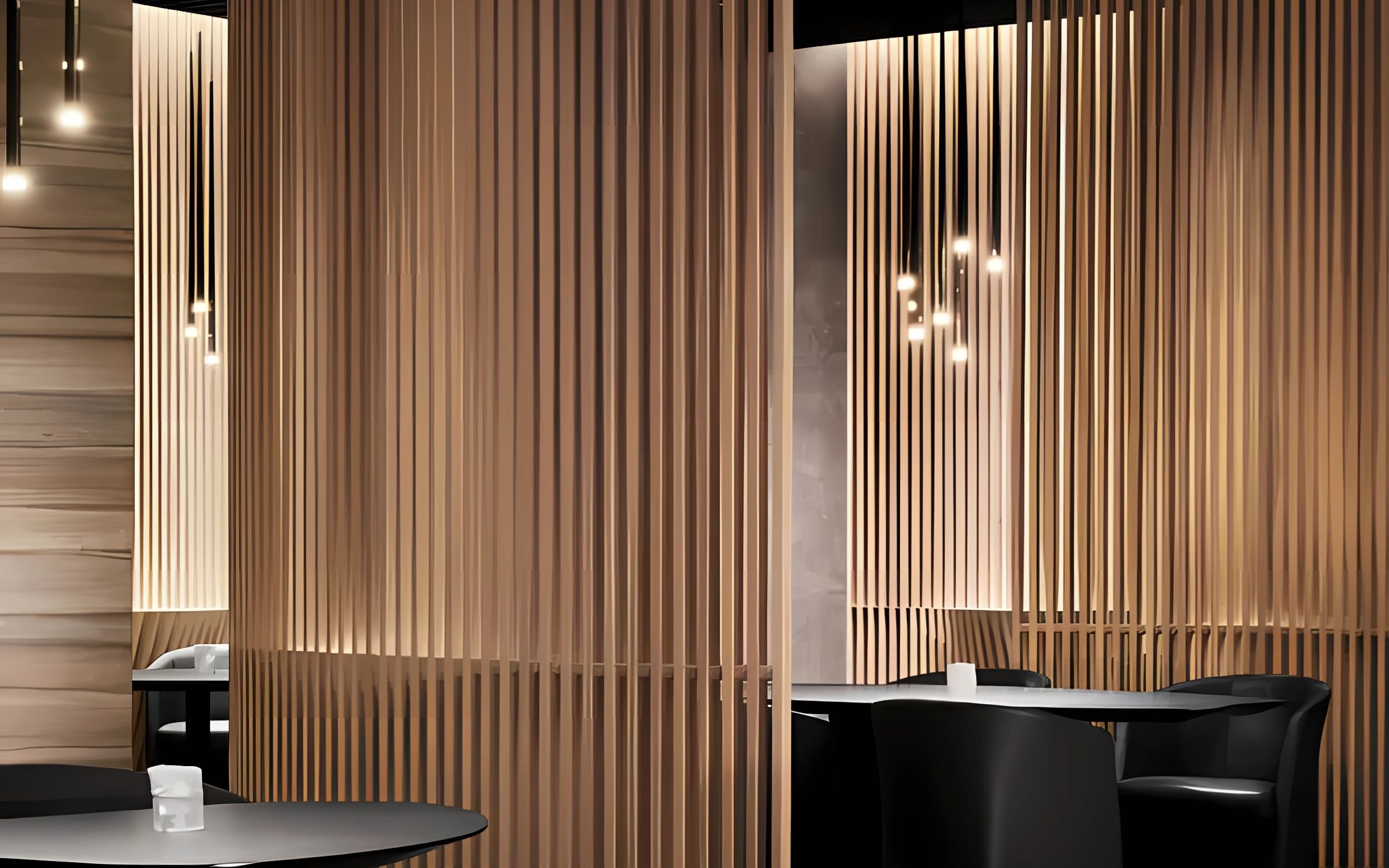 两步教你在3dmax中实现这种任意弧度的格栅板造型