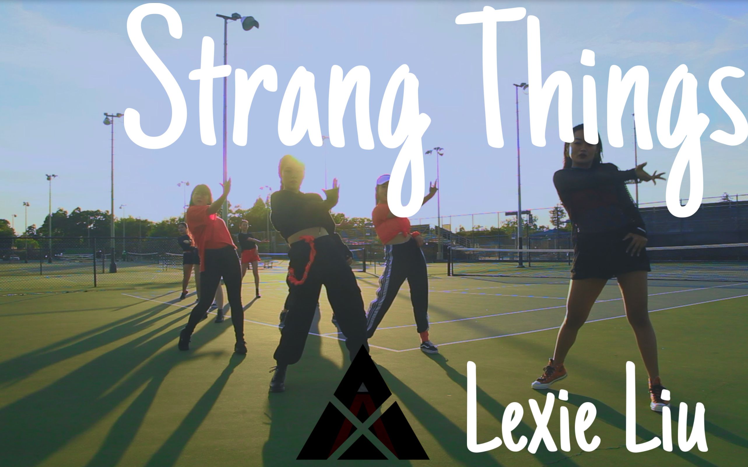 [图]【AXcrew】原创编舞刘柏辛Lexie《Strange Things》，早春一群橘子们