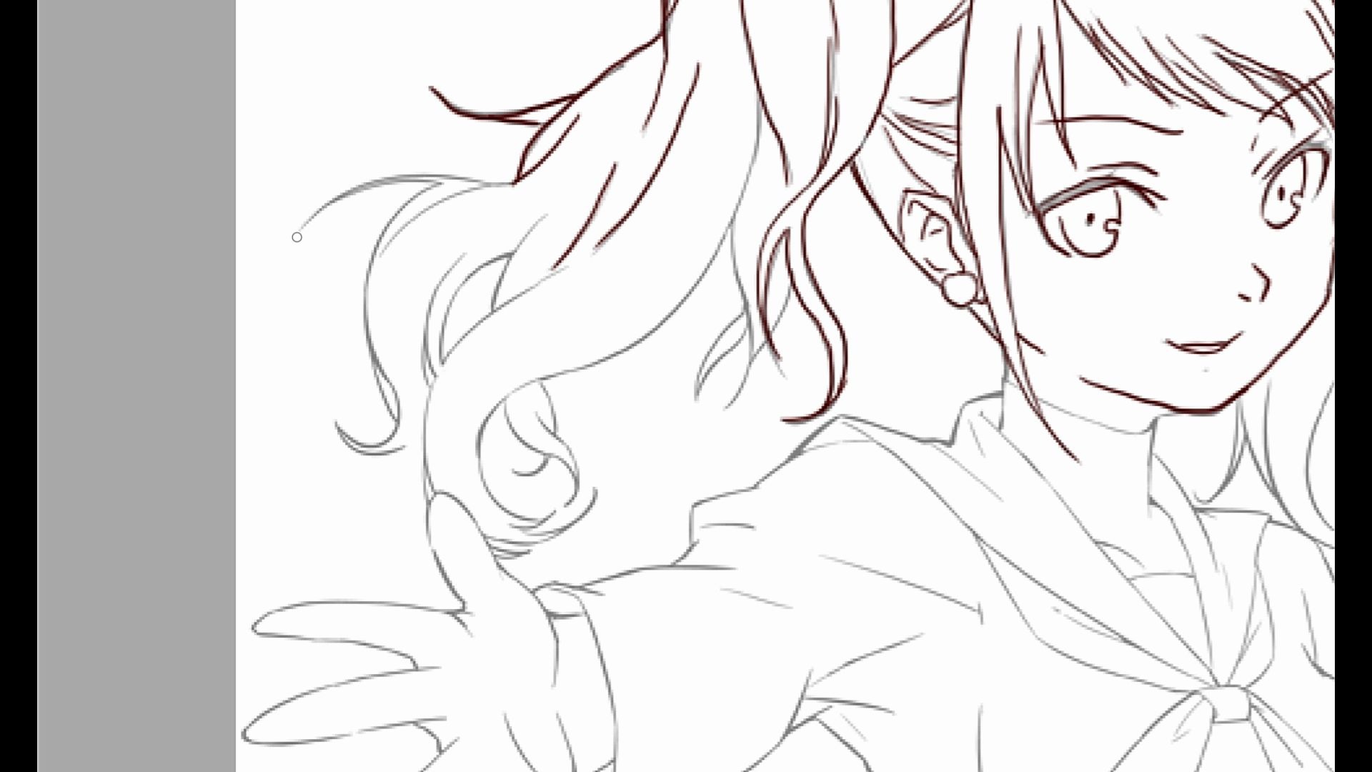 手绘板打卡线条练习克服手抖描线