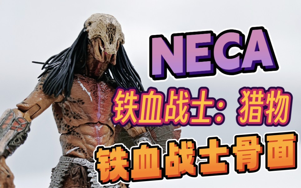 [图]开局一条狗！NECA 铁血战士猎物 骨面铁血