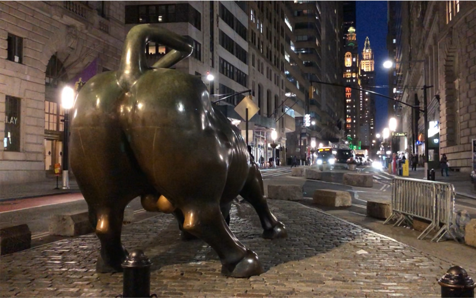 【人形探头】华尔街铜牛,2020年11月23日