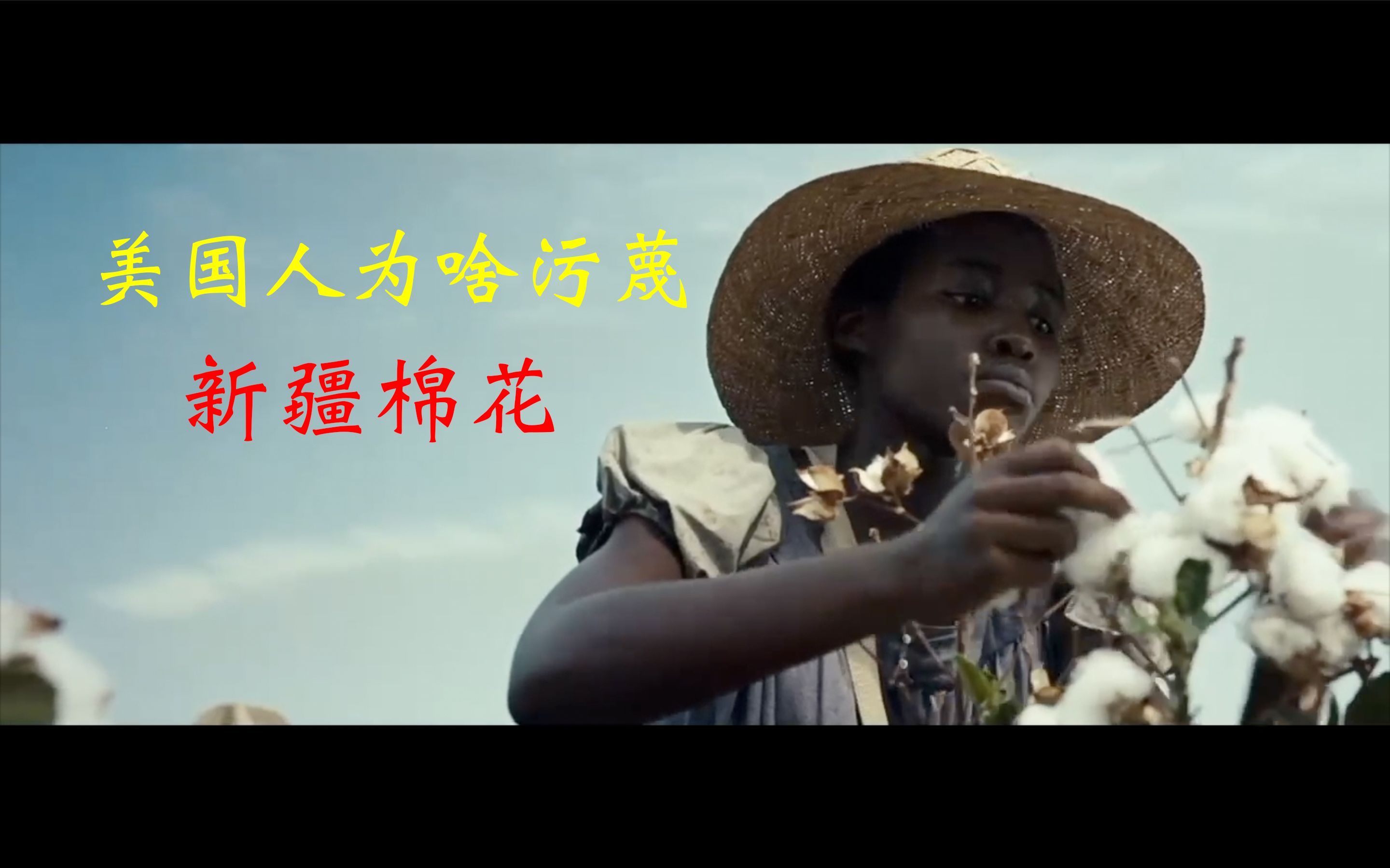 美国人为啥会污蔑新疆棉花都是罪恶的黑奴贸易给闹的