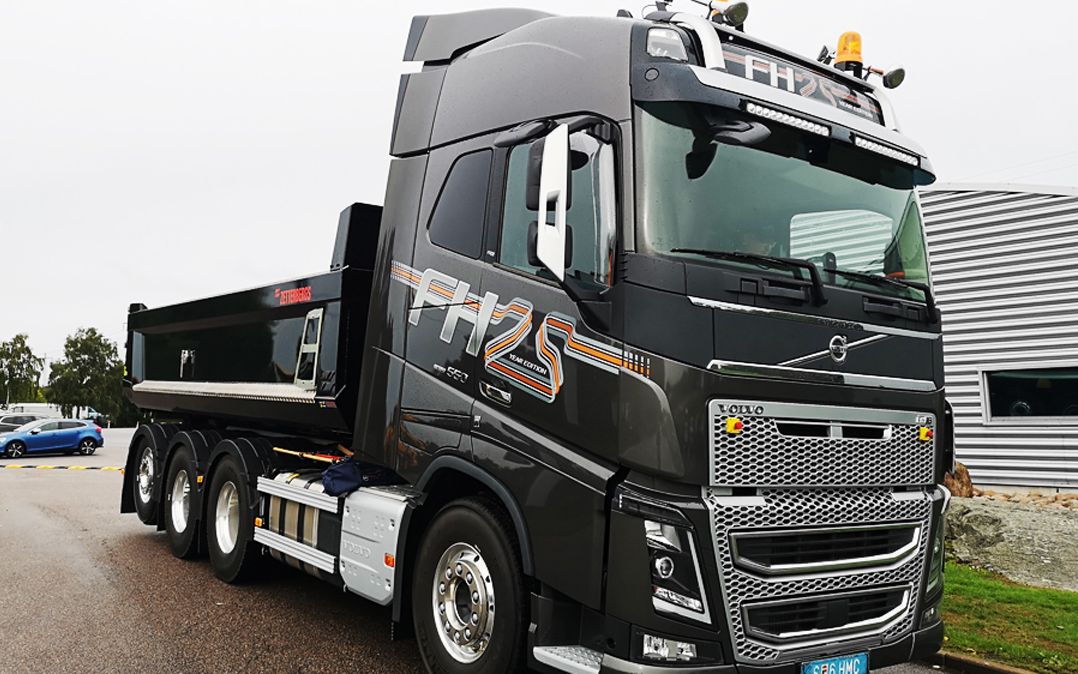 来自瑞典哥德堡的现场报道这台沃尔沃fh工程车你肯定没见过