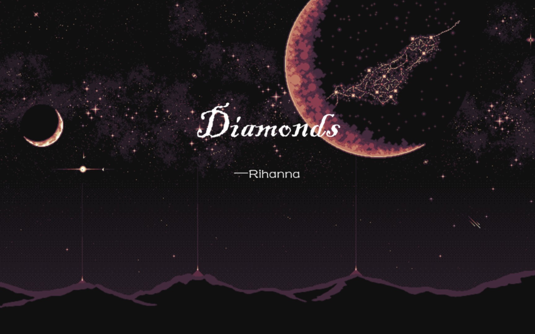 [图]“这是我们一起仰望长空的钻漾年华”《Diamonds》