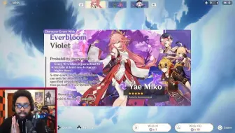 【原神/熟肉】屠鸟哥词穷观众破防：MurderofBirds 抽八重神子 乆乆乆！