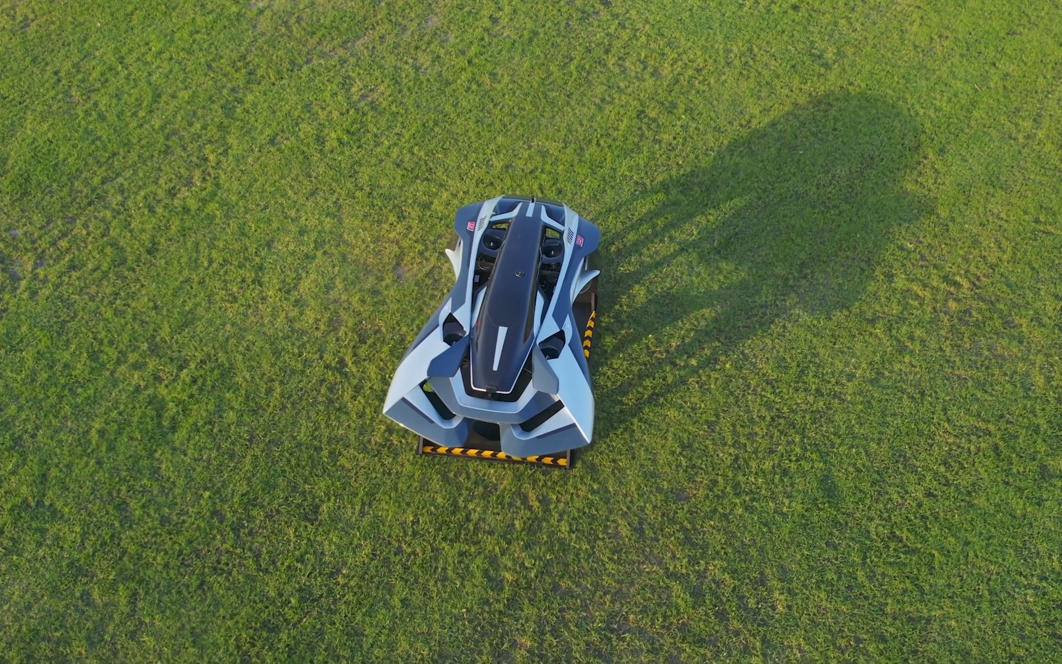 来自赛博朋克的bellwether volar evtol电动飞行汽车比小鹏酷炫一百倍