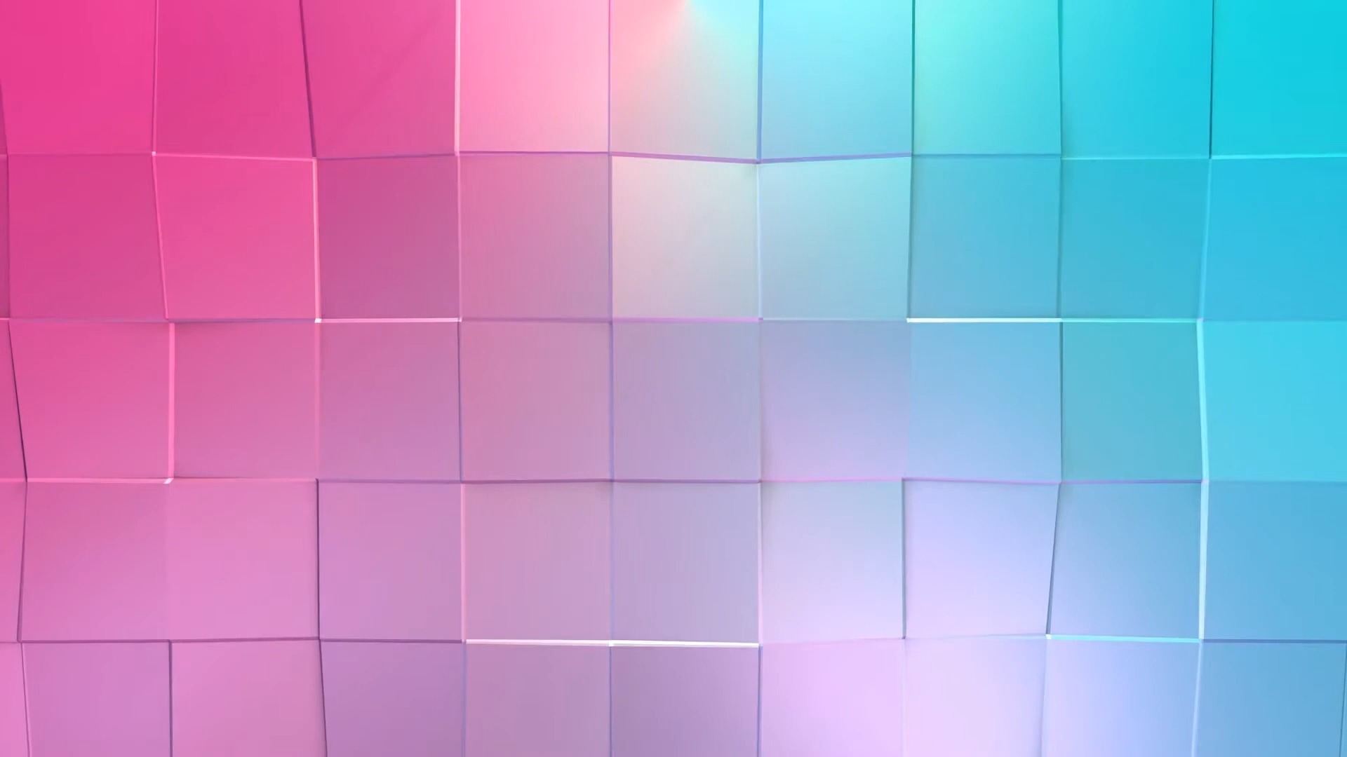 粉色多巴胺色块格子方块扭动动态循环视频背景❤