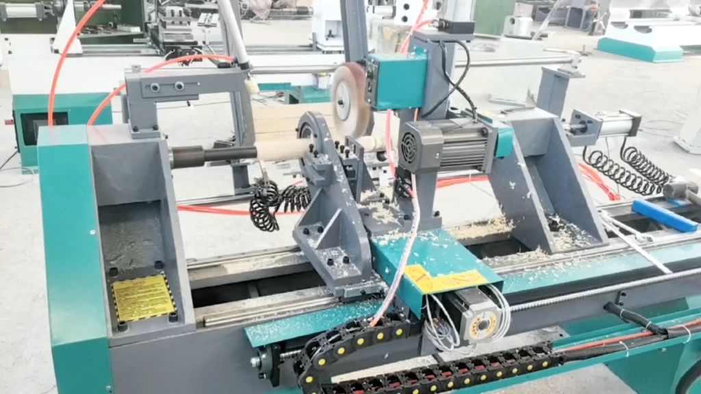 全自动数控木工车床 木工旋床 楼梯扶手木工车床