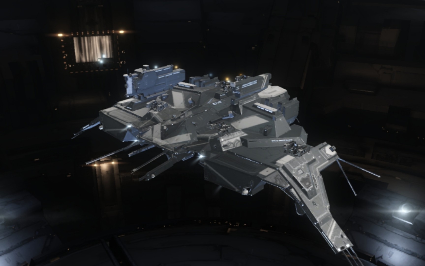 eve手游 舰船展示—黑鸟级