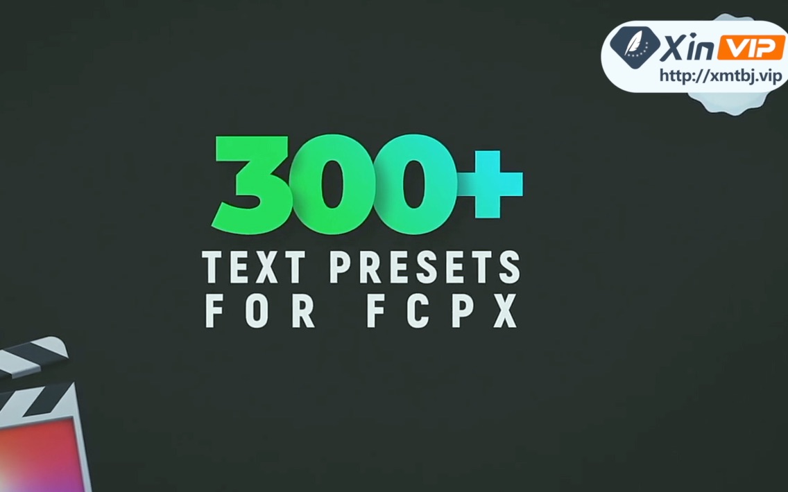 FCPX插件Final Cut Pro 350个简单实用缓入缓出文字标题动作预设哔哩哔哩bilibili