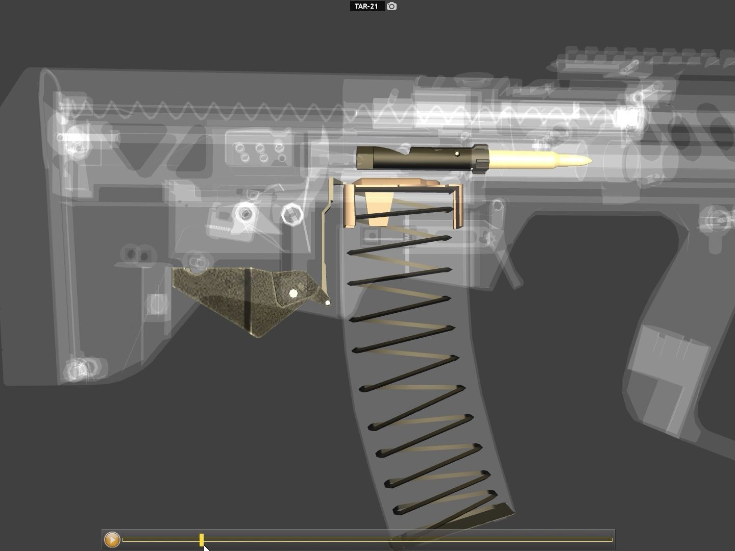 塔沃尔21-空仓挂机结构演示