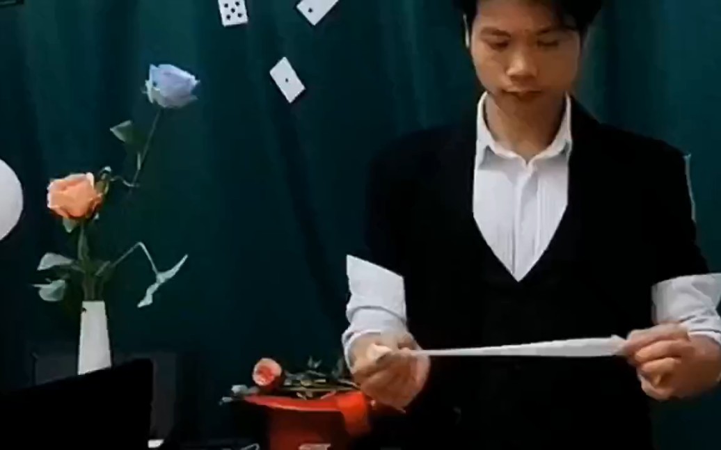 魔术揭秘,扎破气球变鸽子