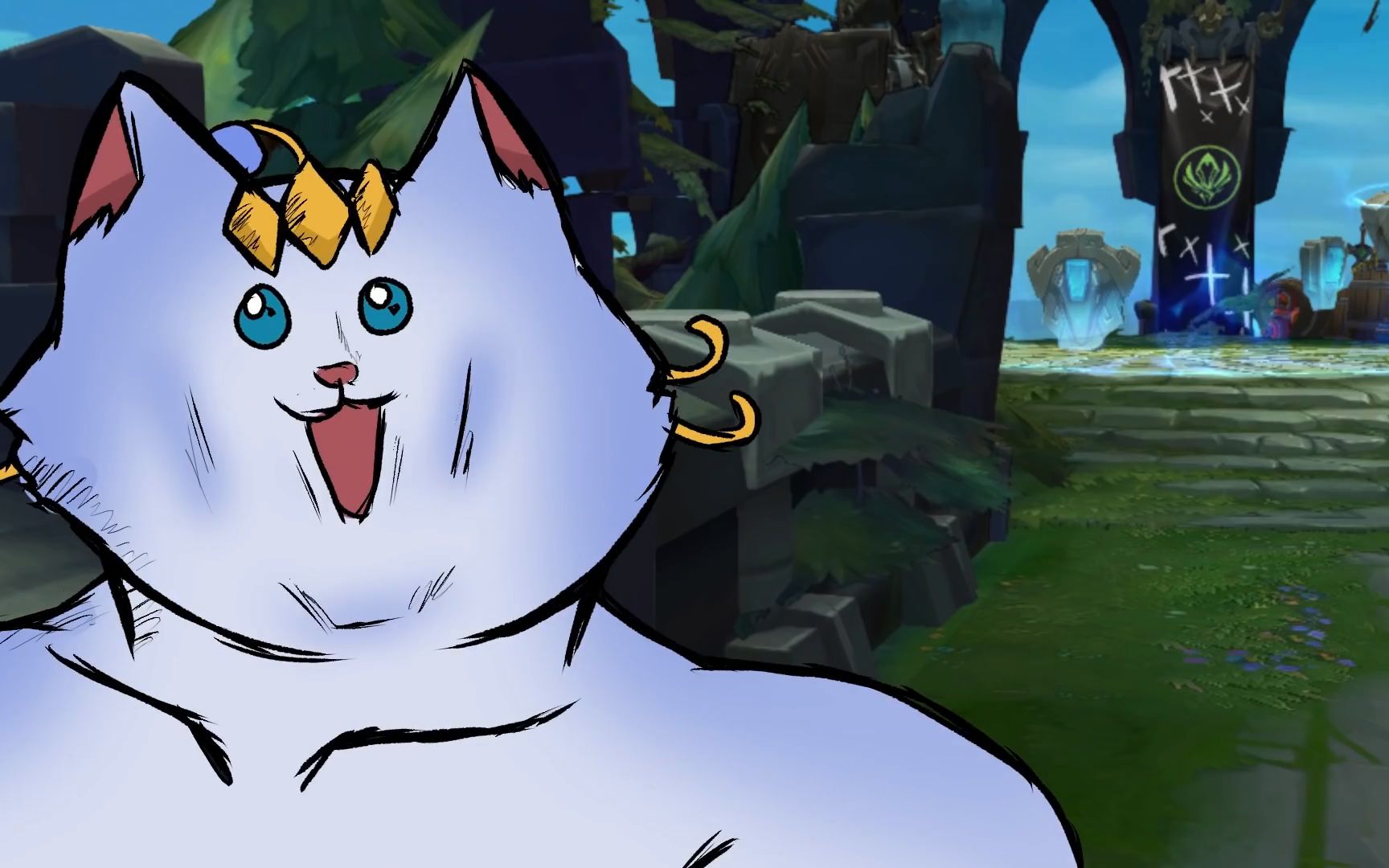 【英雄联盟小剧场】0-4的猫咪也会jojo立? 大佬们我还没上车呢!