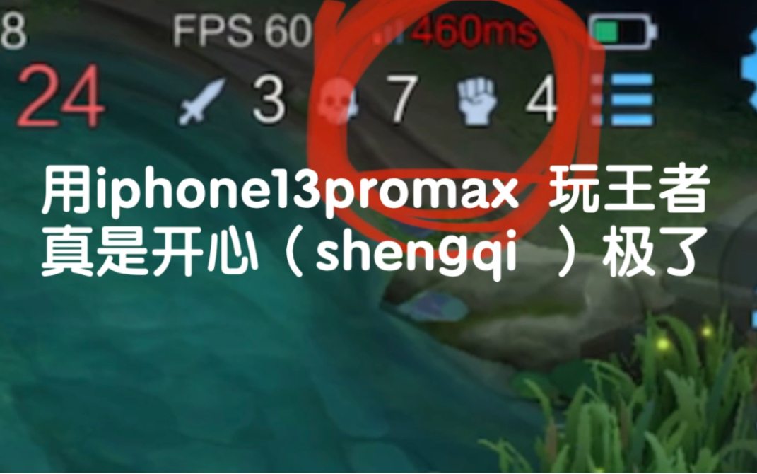 用iphone13promax 玩王者真是开心(shengqi )极了哔哩哔哩bilibili