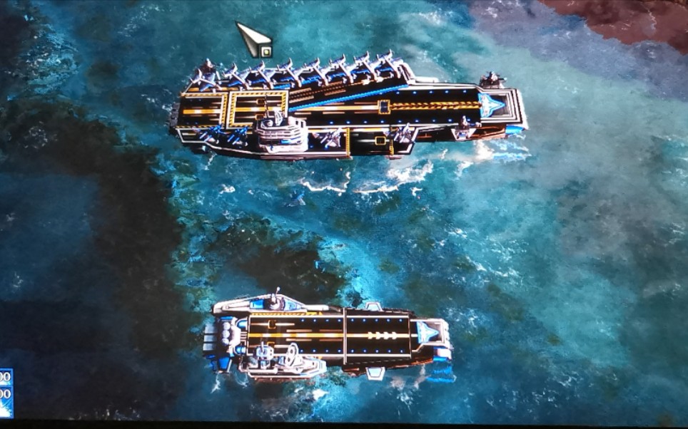 红警3日冕 奥林匹斯级航母,满足你对航母的一切幻想!