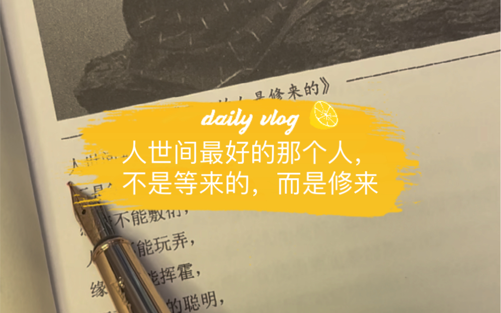 人世间最好的那个人,不是等来的,而是修来的,共勉#名人名言 #人生哲理 #金句哔哩哔哩bilibili