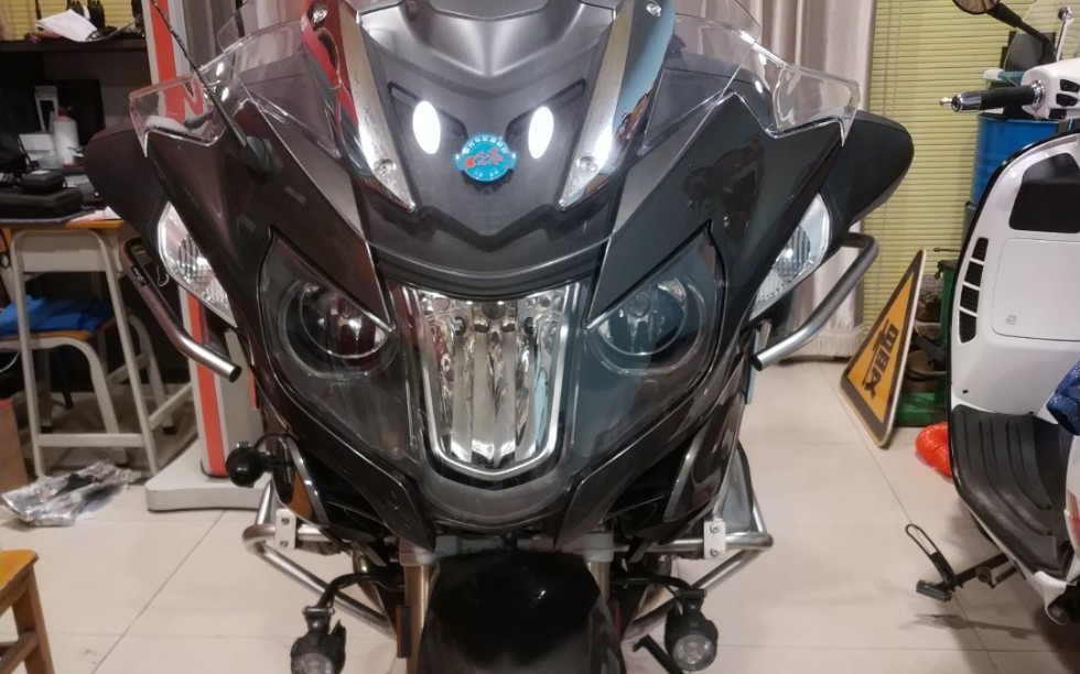 BMW宝马R1250RT加装HFK行车记录仪(仪征市摩托车运动协会)哔哩哔哩bilibili