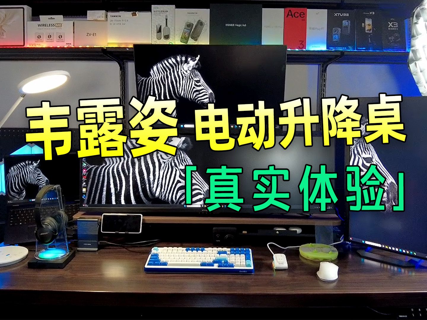 升降桌也堆料?常见痛点解决了?韦露姿电动升降桌真实体验|升降桌|电动升降桌|升降桌推荐哔哩哔哩bilibili