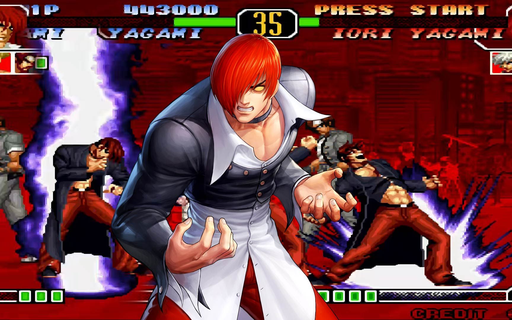 拳皇97八神乱舞版2021,干啥啥不行,卡bug我最行