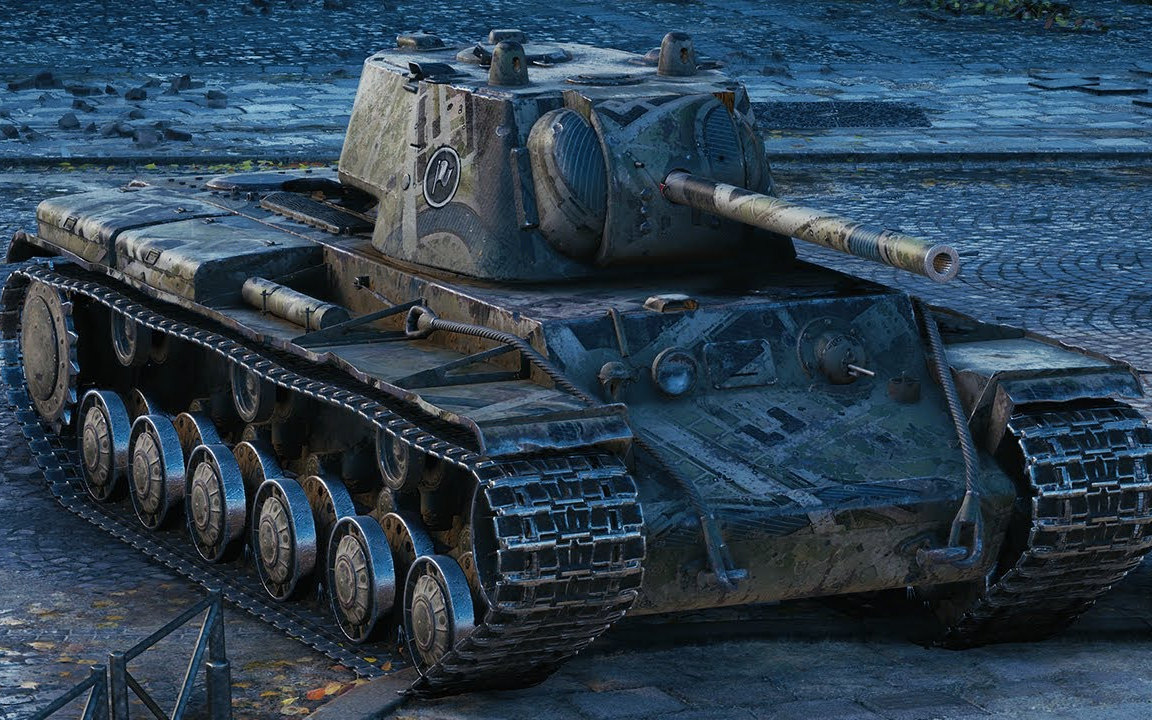 坦克世界 kv-1 - 9杀 4千5伤害 [巴黎]