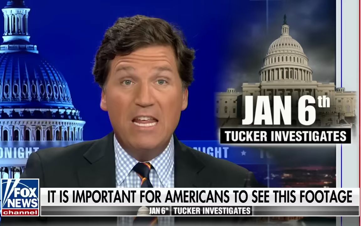 [图]Tucker Carlson： There is no justification for this