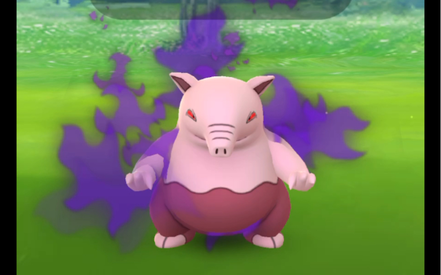 【pokemon go】#096催眠貘(异色)_手机游戏热门视频