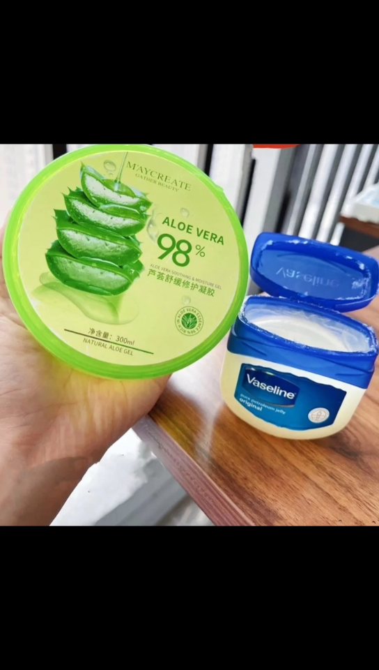 芦荟胶77凡士林真是绝绝子夏天可以不用穿高领了