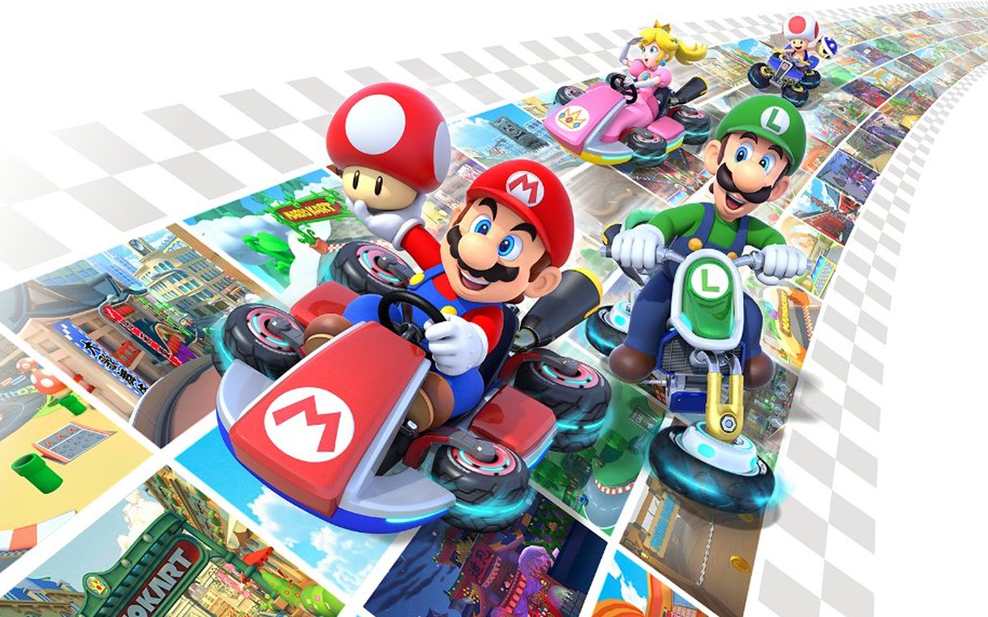 switch《马力欧卡丁车8豪华版》新dlc试玩,新赛道好有趣啊!