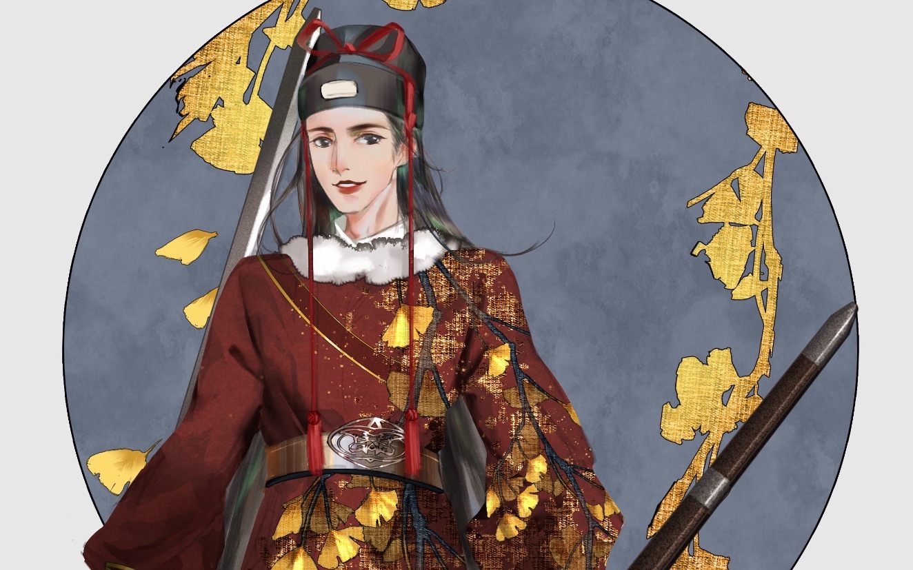 ipad绘.画个展昭_哔哩哔哩 (゜-゜)つロ 干杯~-bilibili