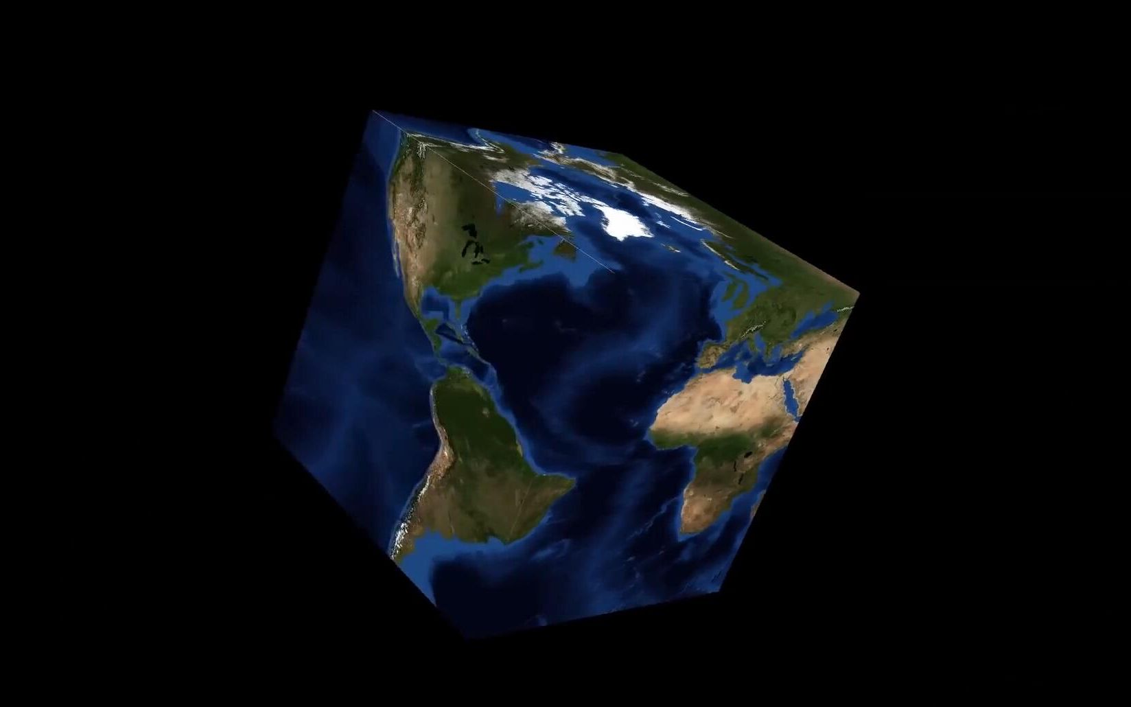 【如果系列】如果地球是个立方体,会有怎么样的体验?