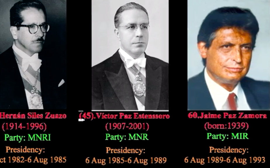 玻利维亚总统Presidents of Bolivia哔哩哔哩bilibili