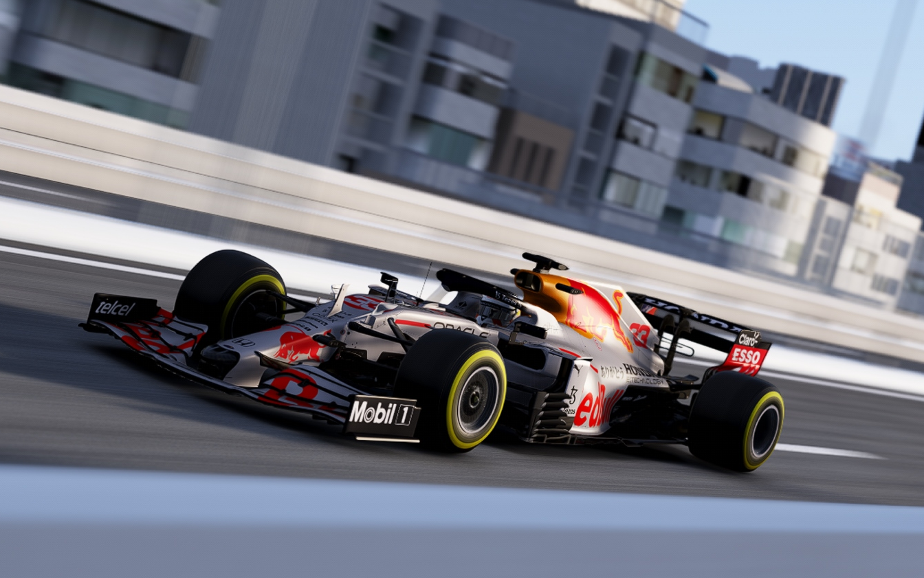 drs全开!本田rb16b f1赛车首都高c1狂飙 3:14.775!