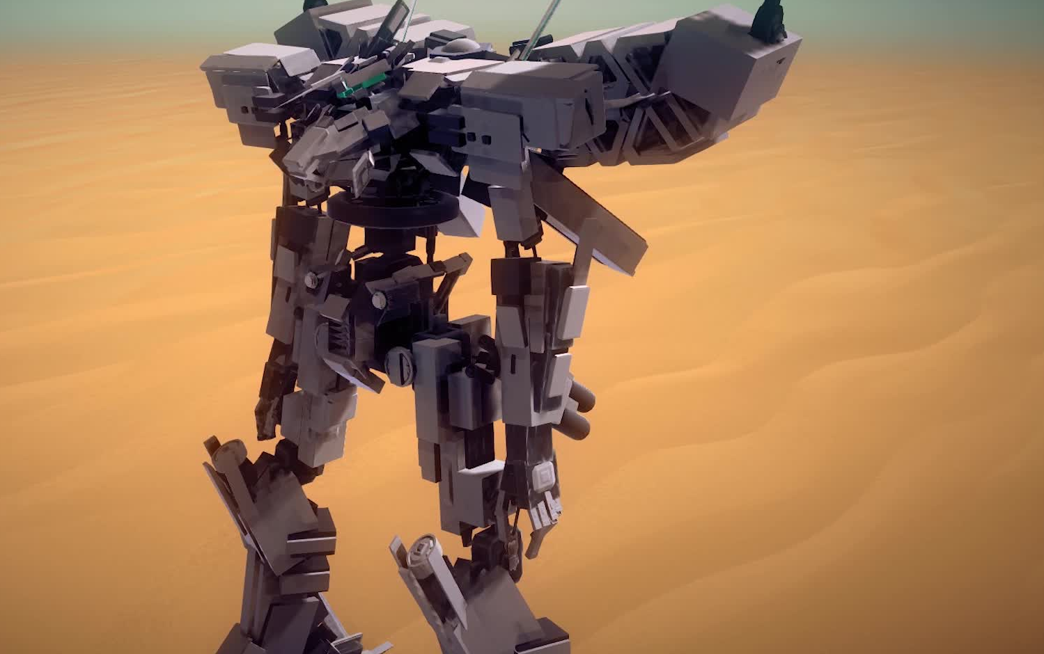 【besiege】装甲核心白色闪光1.0可动展示