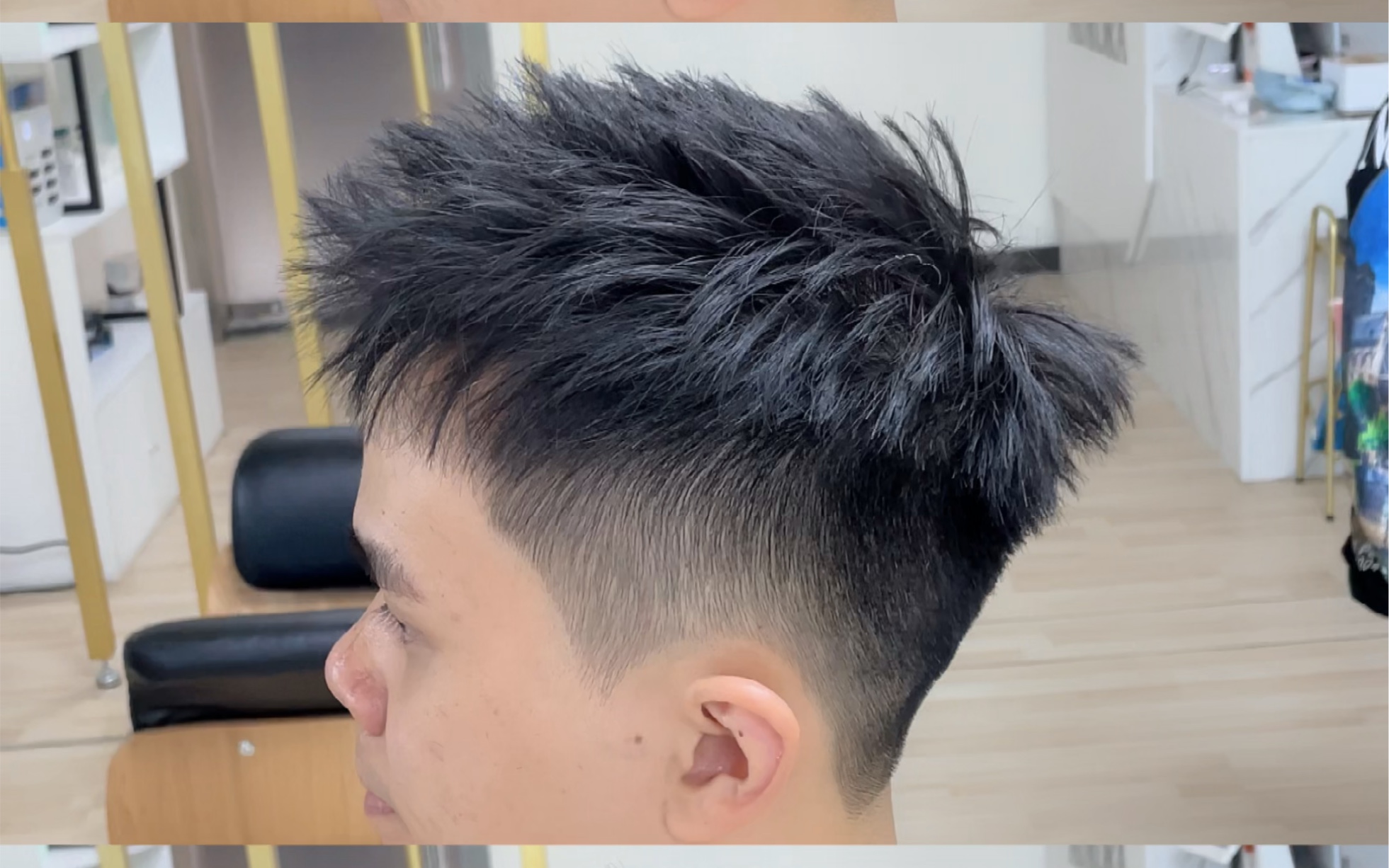 可烫可不烫的的前刺短发发型