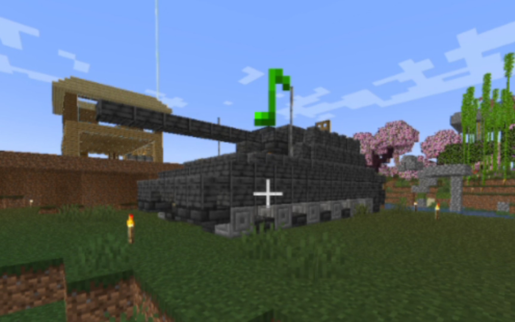 服务器建筑展示——鼠式坦克(重坦)