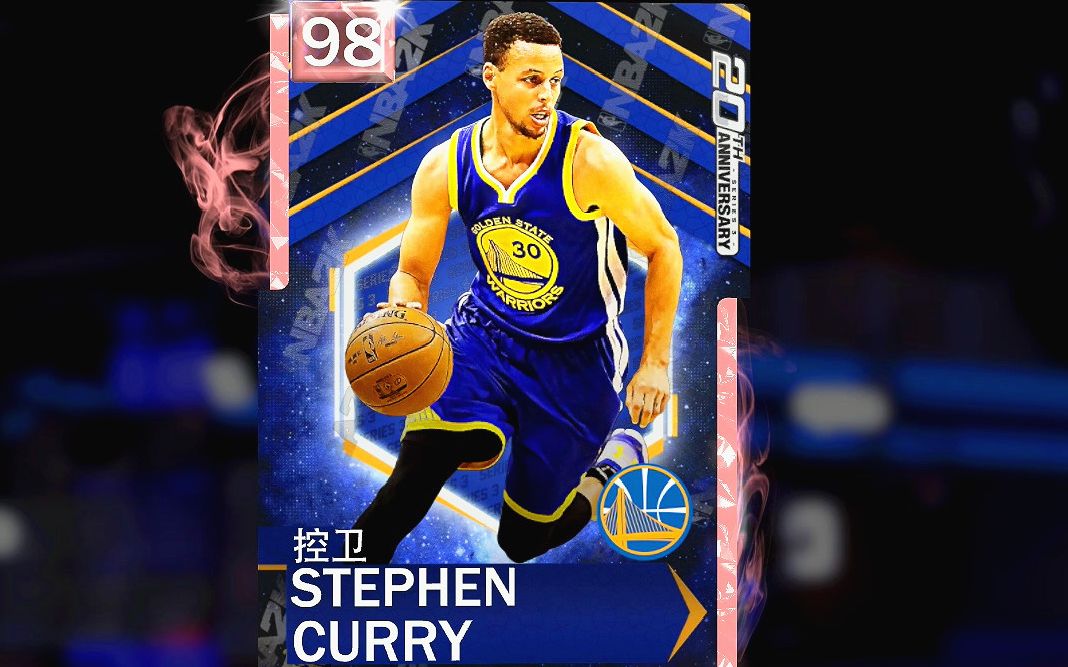 【布鲁】斯蒂芬库里!20周年封面人物!NBA2K19梦幻球队哔哩哔哩bilibili