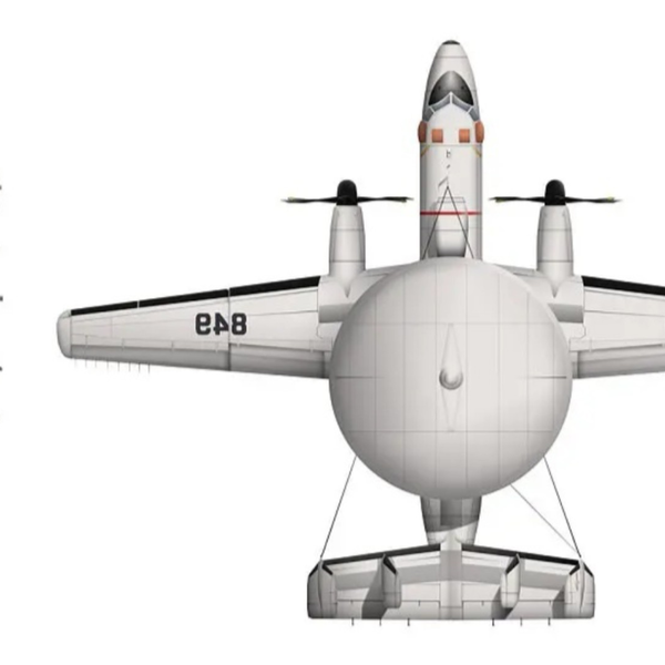 美国E-2鹰眼预警机介绍性能详解E2D高级鹰眼舰载空中预警机双涡轮螺旋桨 
