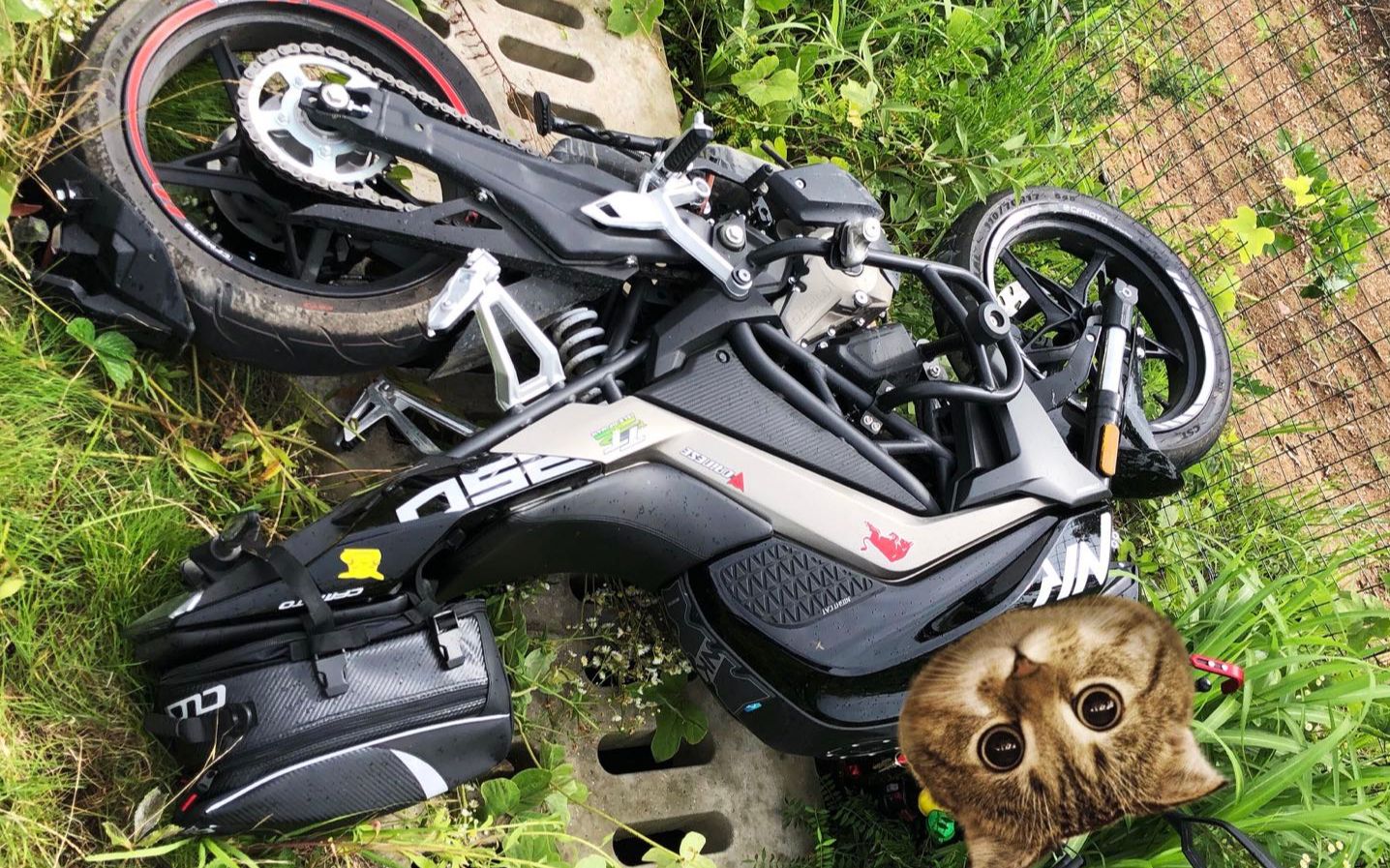 春风250nk萌新第一次跑山,不摔?不可能的!_哔哩哔哩_bilibili