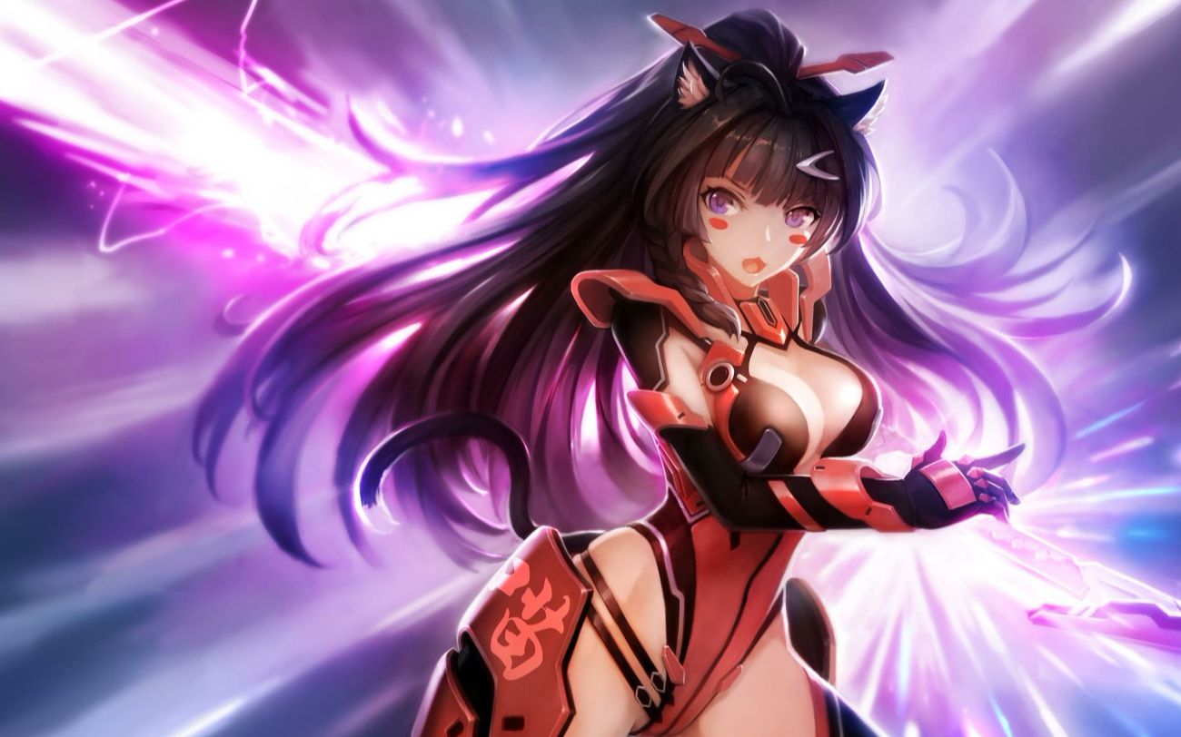 【崩坏3】裸圣痕丹樱-绯红无伤solo噩梦神机巴德尔--为通过深渊的最终