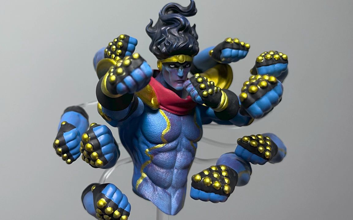 活动  自制承太郎替身白金之星 欧拉 欧拉 欧拉