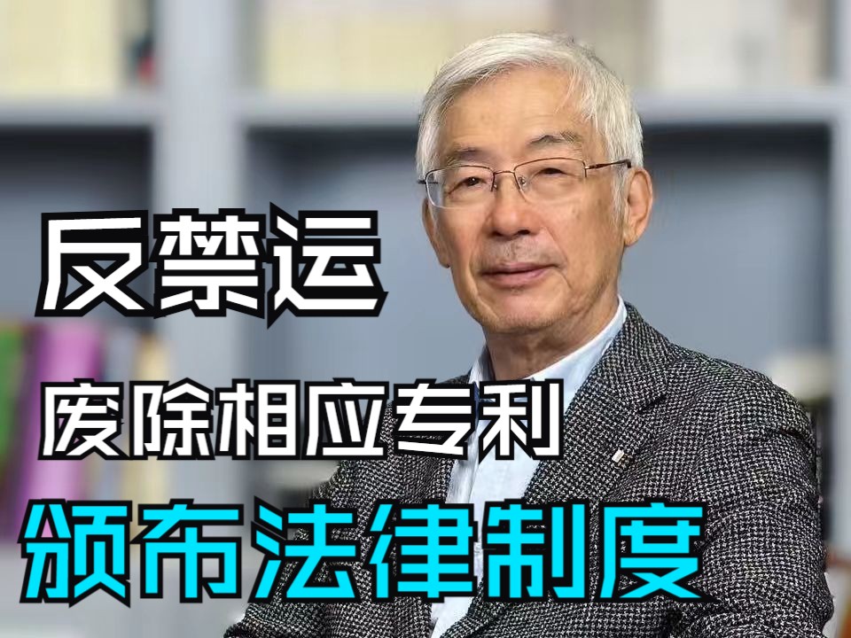 我国反制欧美高科技禁运的对策:通过国家法律,废除参与禁运公司的所有在华专利!哔哩哔哩bilibili