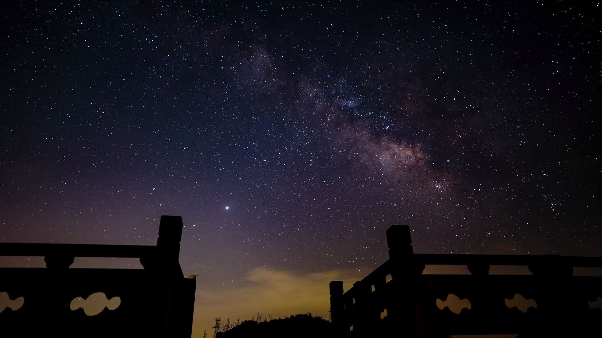 一个月4次四明山过夜见证奇迹的星空