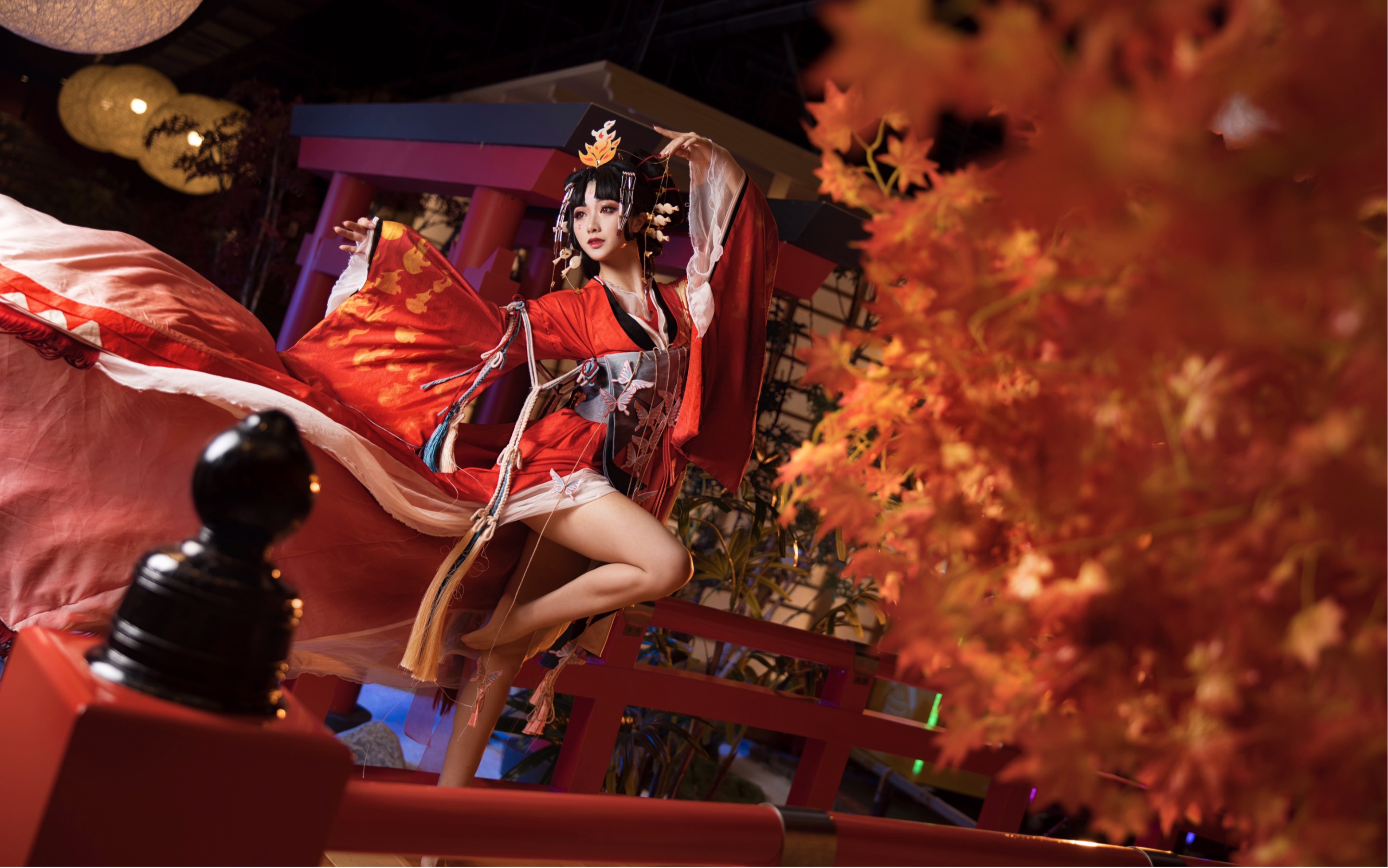 【小暮】不知火典藏皮肤蝶步韶华 全新版离岛之歌 原创编舞