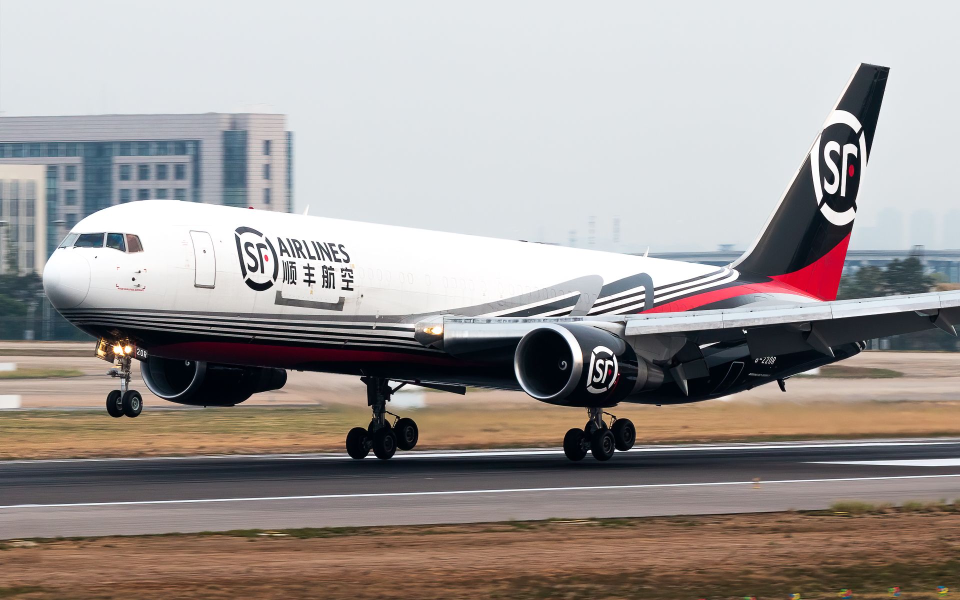 【航空摄影】武汉终于又来767!顺丰航空b767