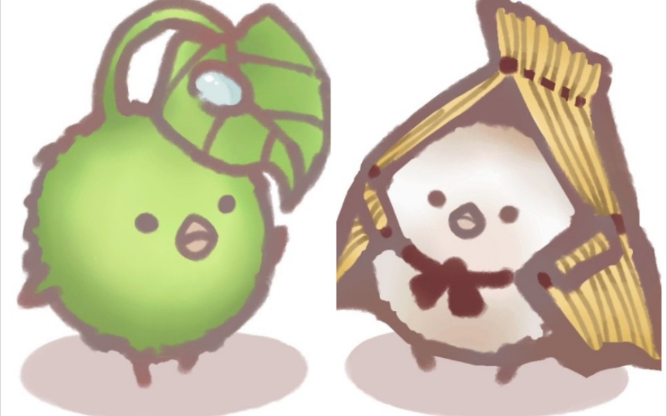 procreate小雪童子叶小妖ff14